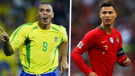 real ronaldo portugals cristiano ronaldo  brazils ronaldo nazario debate