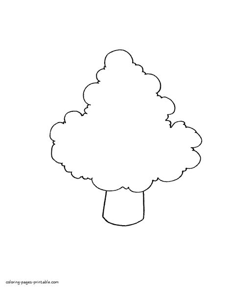 tree coloring page  toddlers coloring pages printablecom