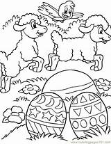 Easter Coloring Coloringpages101 sketch template