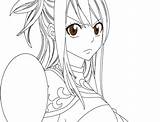 Lucy Heartfilia Lineart Fairy Tail Coloring Pages Deviantart Template sketch template