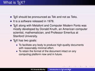 introduction  tex  latex