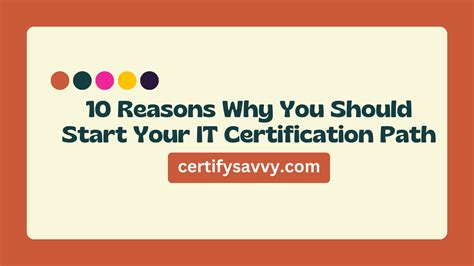 10 Reasons Why You Should Choose It Certification Path Certify Savvy