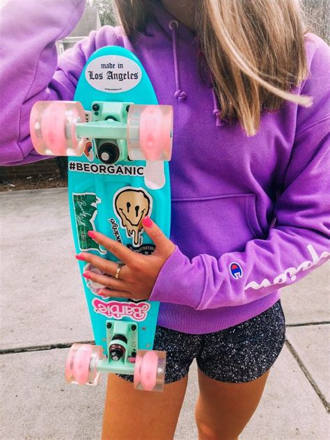 𝗣𝗜𝗡𝗧𝗘𝗥𝗘𝗦𝗧 𝘩𝘦𝘦𝘺𝘩𝘢𝘱𝘱𝘺 Mini Skate Penny Skateboard Skateboard Girl