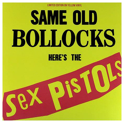 sex pistols same old bollocks here s the sex pistols limited