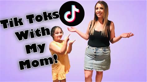 Girl Teaches Her Mom Tik Tok Dances How Does She Go Youtube