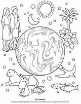 Lds Adamo Eva Religione Deseret Lesson Genesis Scribblefun Shepherds Fishes Fowls Nativity Coloringfolder Scripture Discover sketch template