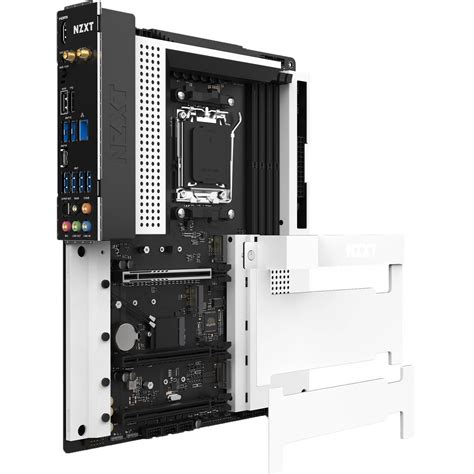 nzxt    atx motherboard white  bxt  bh photo