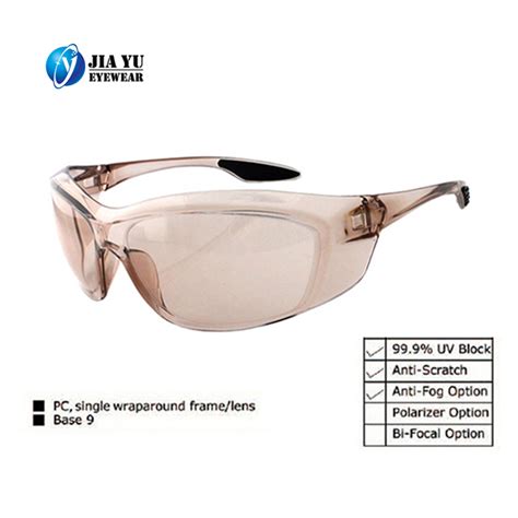 high quality cool looking wrap round stylish safety glasses jiayu