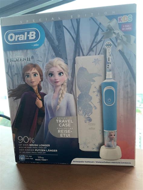 Oral B Electronic Toothbrush Frozen Beauty And Personal Care Oral