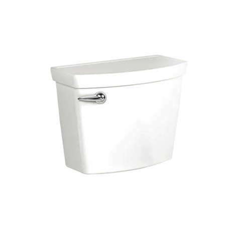 american standard champion  max  gpf single flush toilet tank   white
