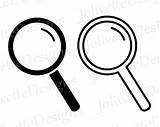 Magnifying Spyglass Detective Clipartmag sketch template