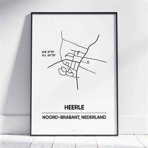 heerle stad poster wallable