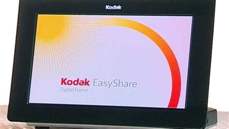 kodak announces worlds   digital frame cnet