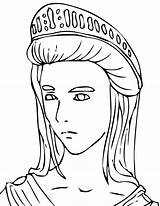 Mythology Goddesses Goddess Artemis Printablefreecoloring sketch template