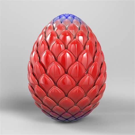 model robot dragon egg