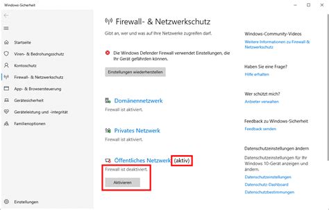 listen von windows firewall deaktivieren auf ihrem computer einnisten kann gessert