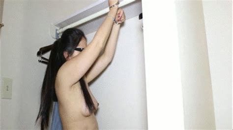 Asian Samantha Struggles To Free Herself From Her Handcuffs Mp4 1080p