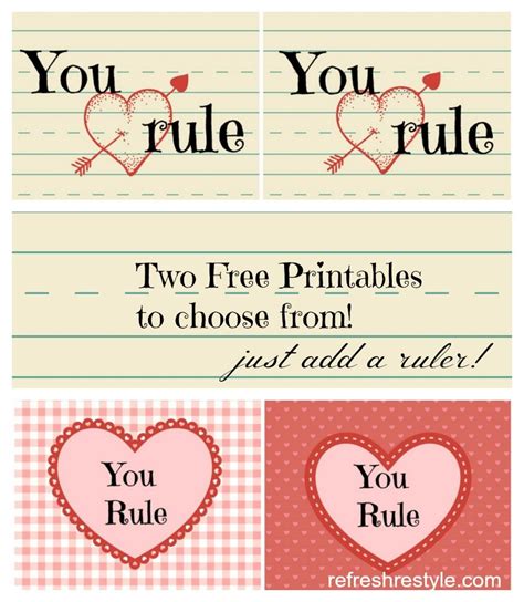 rule valentine printables refresh restyle