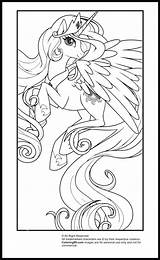 Coloring Princess Celestia Pony Little Pages Flying Colouring Princesses Girls Color Twilight Lines Comments Baby Choose Board Uploaded Coloringhome sketch template