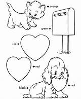 Coloring Valentine Pages Valentines Printable Pre Color Sheets Sheet Cards Printables Preschool St Holiday Cute Print Kids Activities Card Hearts sketch template