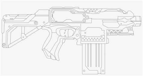 nerf gun coloring page printable pages nerf page adult nerf stryfe