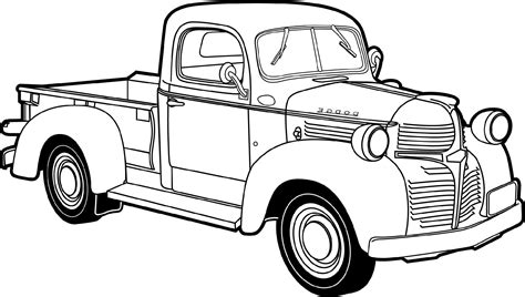 truck coloring pages printable customize  print