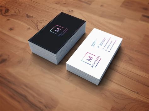 photorealistic business card mockup graphberrycom