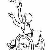 Disability Wheelchair Boy Kidsplaycolor Handicap sketch template