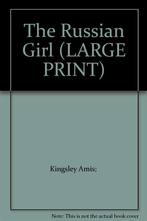 The Russian Girl Large Print Kingsley Amis Books