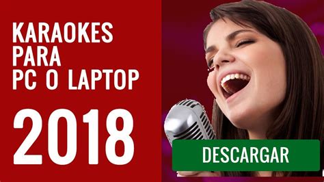 programa karaoke  pc profesional en espanol youtube