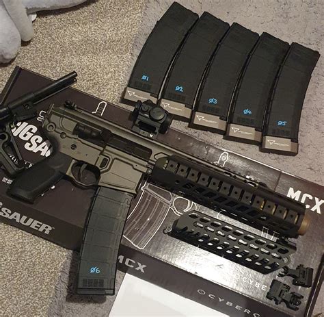 sig sauer mcx lvaw cerakoted electric rifles airsoft forums uk