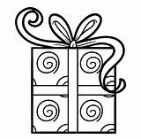 Coloring Christmas Present Pages Gifts Wonder sketch template