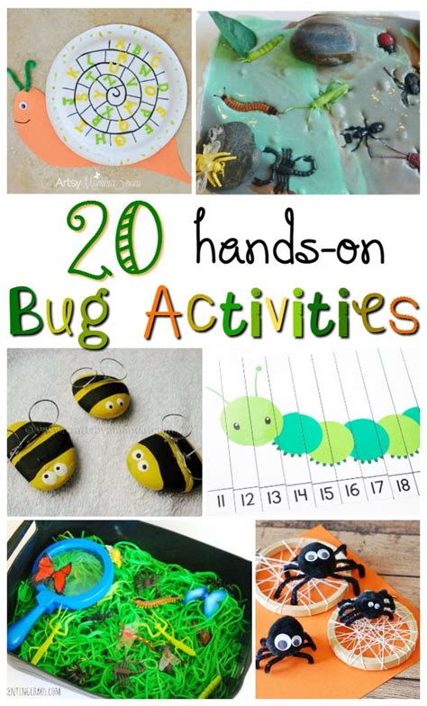 awesome hands  bug activities  kids   fun crafts