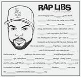 Rap Libs Mad Printable Ice Cube Search Coloring Rapper Adults Activity Word Pages Kids Fill Tumblr Funny Sheets Activities Adult sketch template
