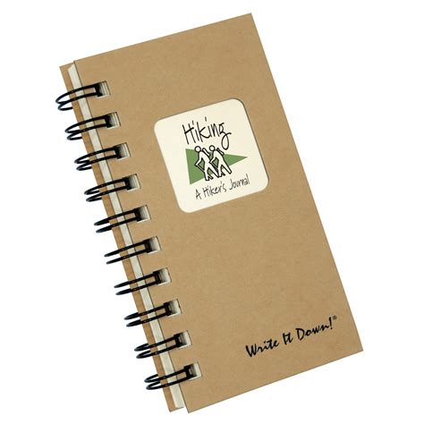 hiking the hiker s mini journal journals unlimited inc