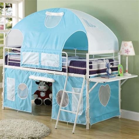 coaster furniture  boy tent bunk bed bunk beds  boys room bed tent bunk beds