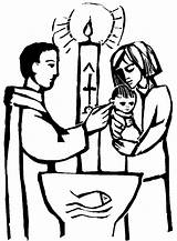 Battesimo Simboli Colorare Bambini sketch template