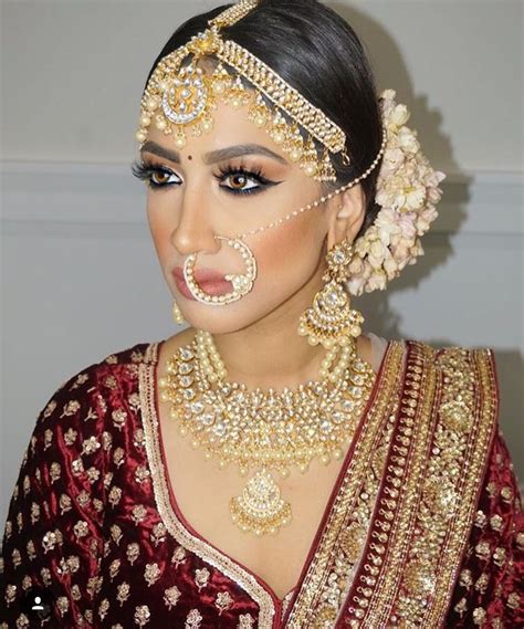 pin by 🍀lucky🍀 🌺🌻🌷🌸 on indian beauty💃 indian bridal makeup simple