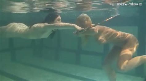 Underwater Girls Play With A Hula Hoop Lesbian Alpha Porno