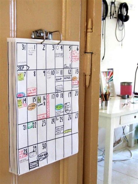 zelf een kalender ontwerpen