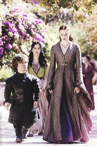 Game Of Thrones Fan Art Tyrion Lannister And Sansa Stark