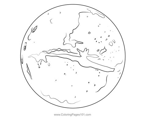 planet mars coloring page  kids  planets printable coloring