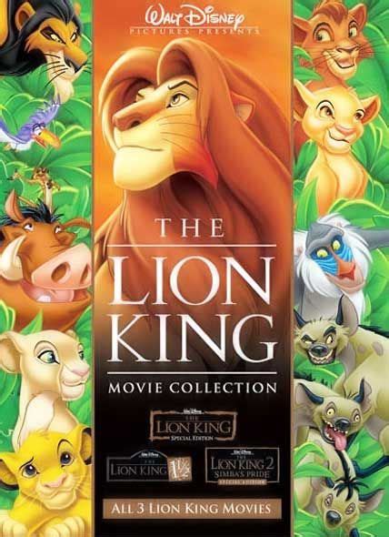 All You Like The Lion King Movie Collection Dvdrip