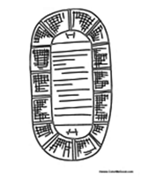 sports stadium coloring pages