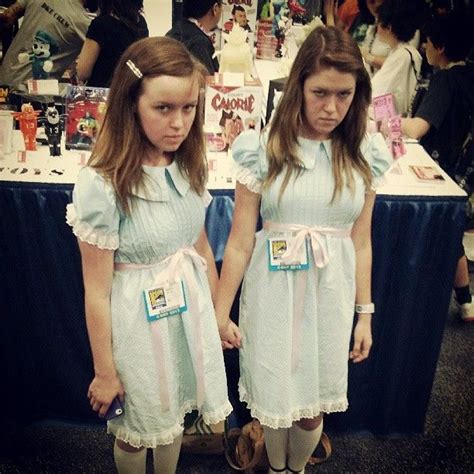 Excellent Creepy Shining Twins Cosplay Sdcc Love Twins Twins