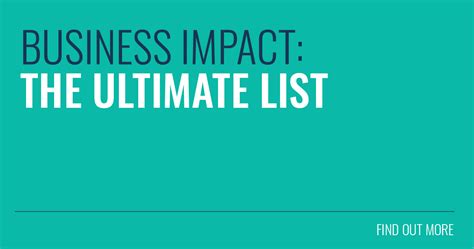 business impact  ultimate list growth engineering