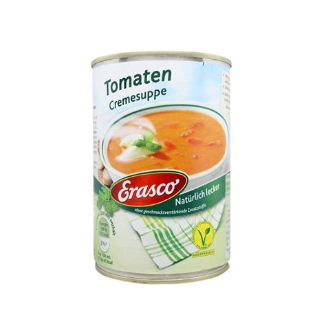 erasco tomaten cremesuppe ml tomato cream soup