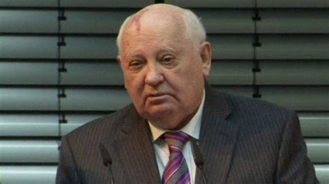 Ex Ussr Leader Gorbachev World On Brink Of New Cold War Bbc News