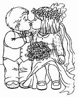 Trouwen Kleurplaten Bodas Casamientos Heiraten Marriage Bruiloft Bacio Bacetto Piccini Ehe Colorir Malvorlage Fumetto Settembre Indietro Stimmen Stemmen Dibujo sketch template