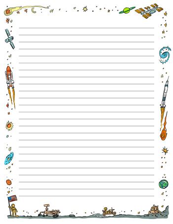 printable lined paper creative templates tims printables